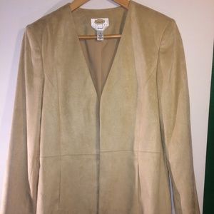 SOFT MOLESKIN Boyfriend BLAZER Size 8 Petite